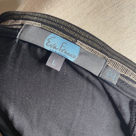 Anthropologie Eva Franco Ruffle Sleeve Gold Rush Blouse‎ Holiday Large - Picture 8 of 8